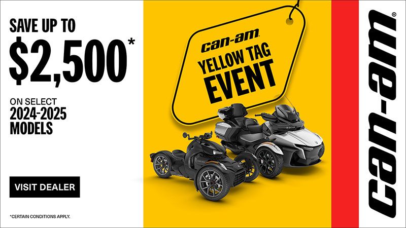 Can-Am - Save up to $2,500 on select 2024-2025 models