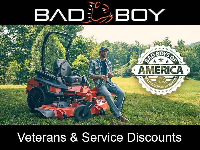 Bad Boy Mowers - Veterans & Service Discounts