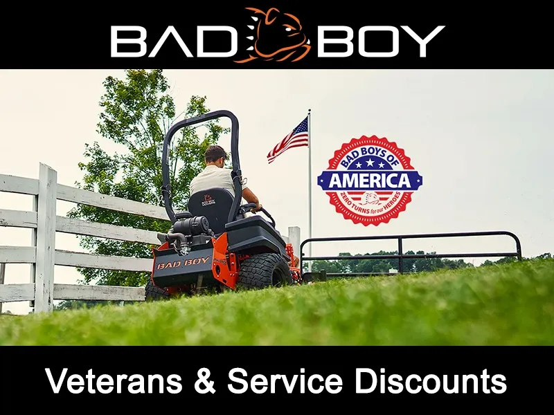 Bad Boy Mowers - Veterans & Service Discounts