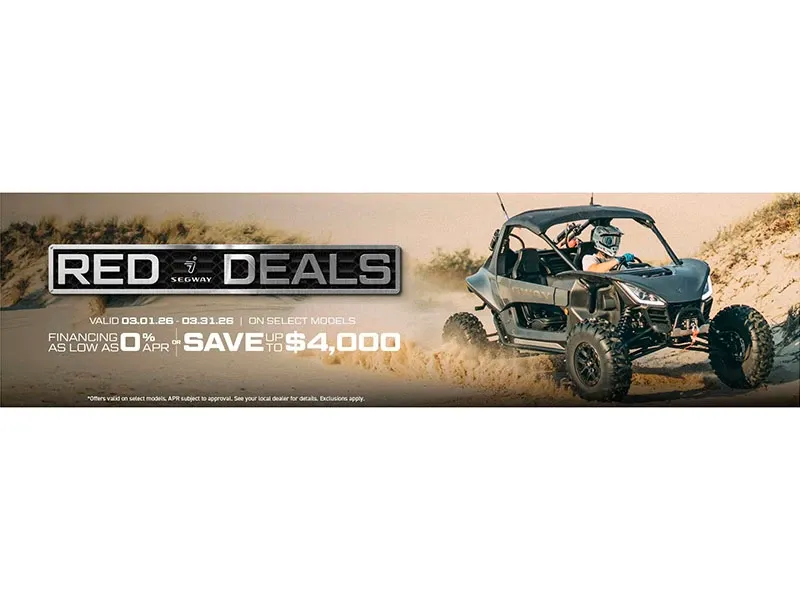 Segway Powersports - Red Deals - Villain