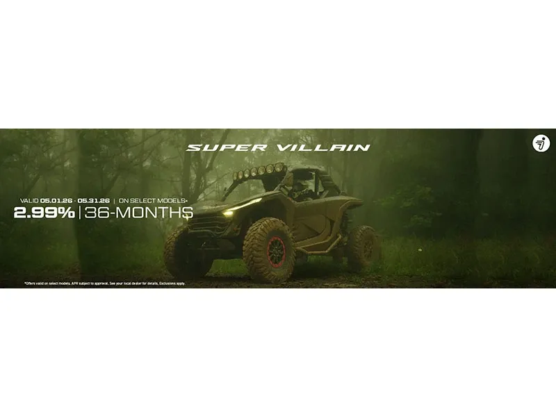 Segway Powersports - 2.99% 36 Months - Super Villain | Promotion