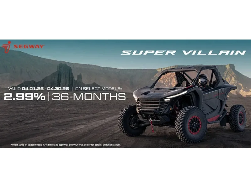 Segway Powersports - 2.99% 36 Months - Super Villain