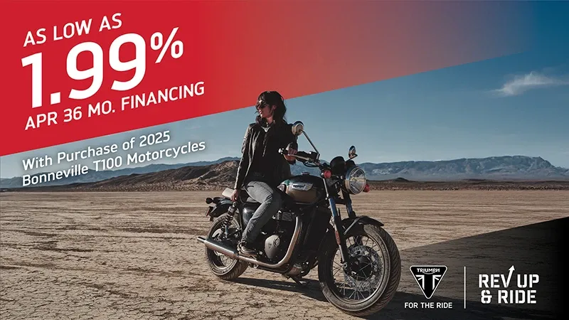 Triumph - Rev Up & Ride Sales Event
