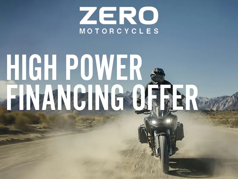 Zero Motorcycles - High Power Financing Offer Promotion - Zero ...