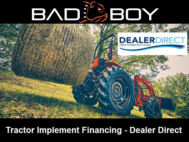 Bad Boy Mowers - Tractor Implement Financing - Dealer Direct