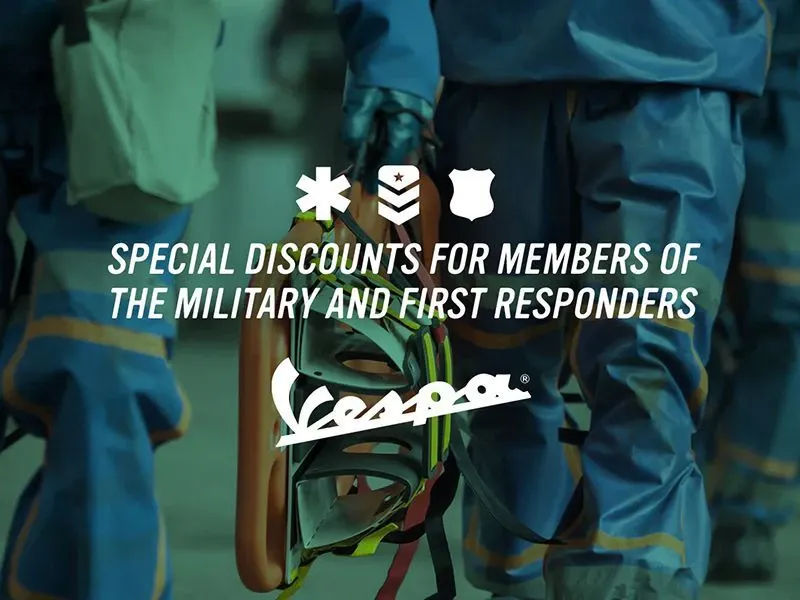 Vespa - Military & First Responders
