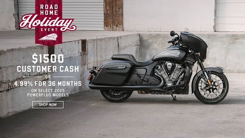 Indian Motorcycle - $1500 Customer Cash