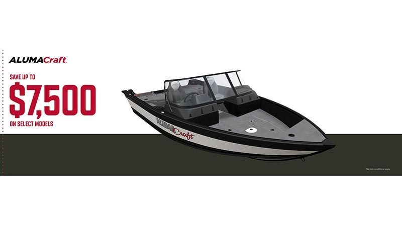 Alumacraft - Save up to $7,500 on select Alumacraft models