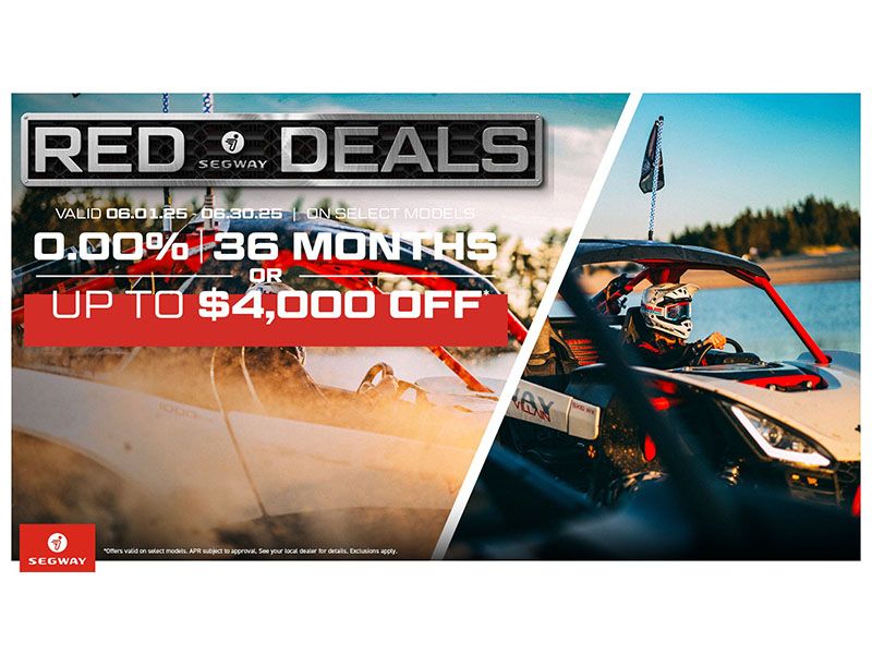 Segway Powersports - Red Deals - 0.00% 36 Months or Up To $4,000 Off - Villain