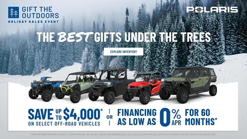 Polaris - Gift The Outdoors Sales Event