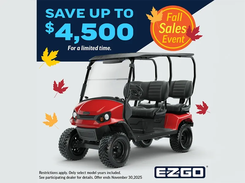 E-Z-GO - Fall Into Savings