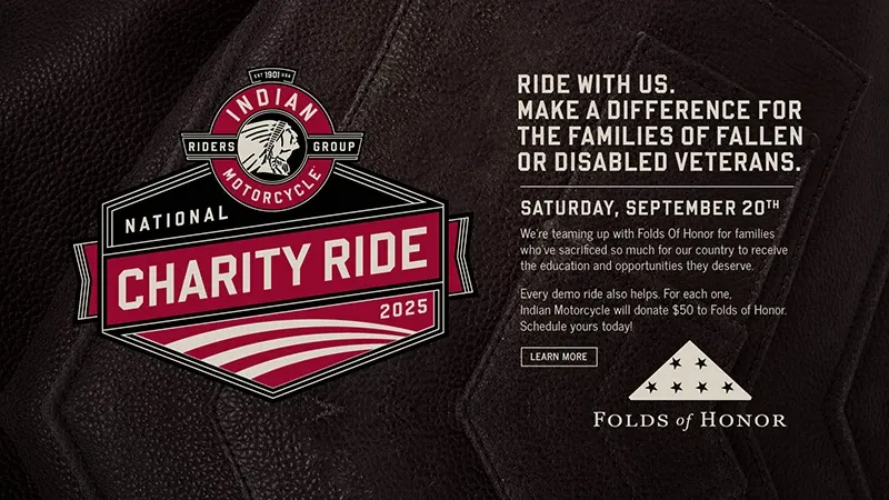 Indian Motorcycle - Charity Ride