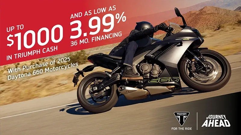 Triumph - Journey Ahead Sales Event