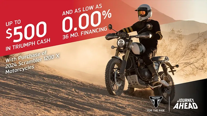 Triumph - Journey Ahead Sales Event