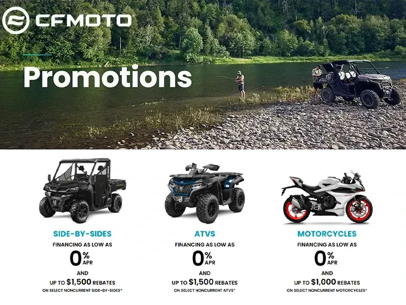 CFMOTO - Current Offers
