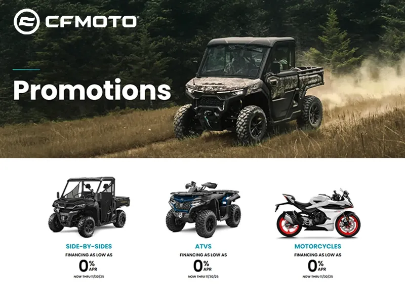 CFMOTO - Current Offers