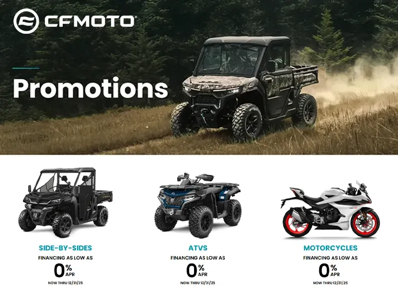CFMOTO - Current Offers