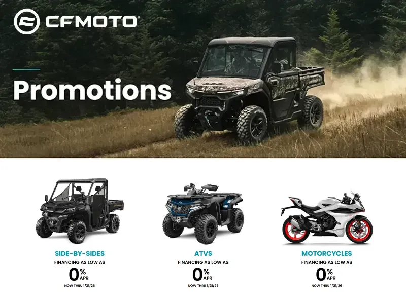 CFMOTO - Promotions