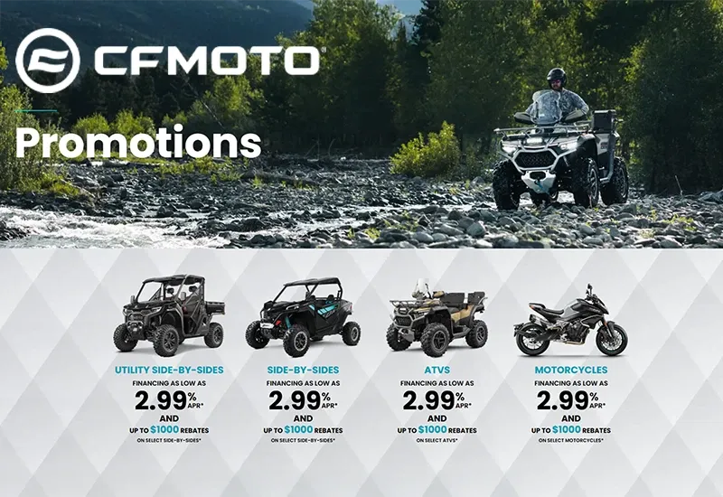 CFMOTO - Promotions