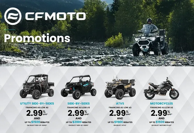 CFMOTO - Promotions