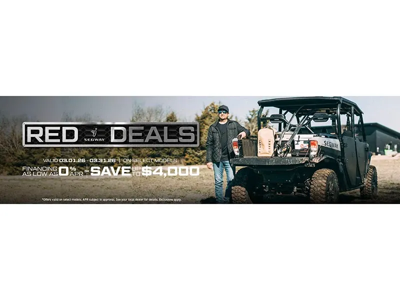 Segway Powersports - Red Deals - Utility