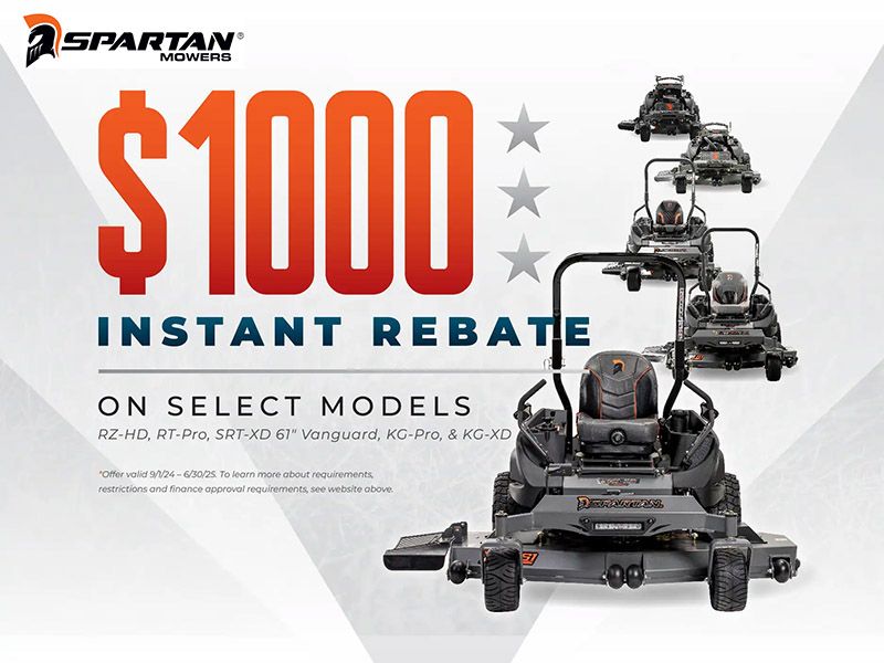 Spartan Mowers - Mower Sales Event