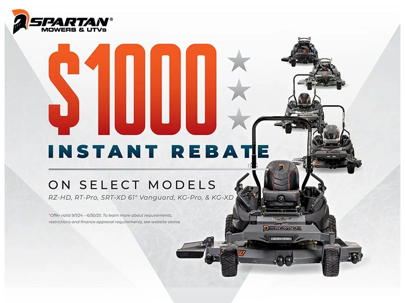 Spartan Mowers & UTVs - Mower Sales Event