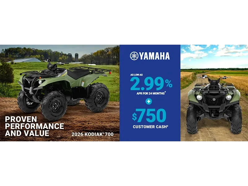 Limited Time Offers On ATV! - As Low As 2.99% APR For 24 Months*