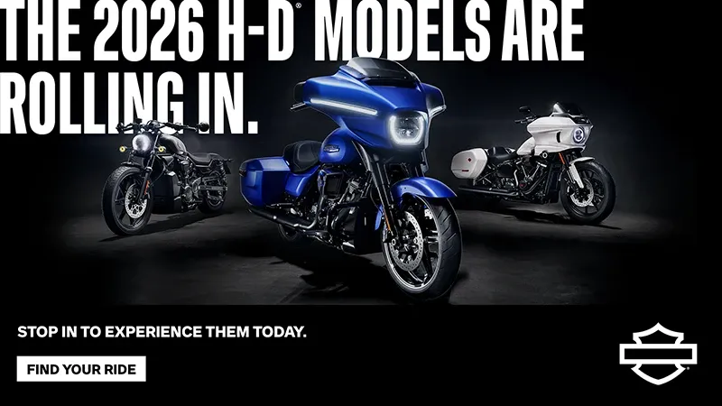 Harley Davidson - The 2026 H-D Models Are Rolling In