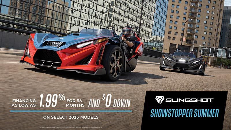 Slingshot - Financing As Low As 1.99%