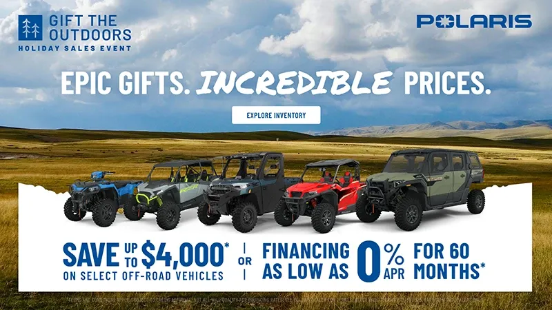 Polaris - Gift The Outdoors Sales Event