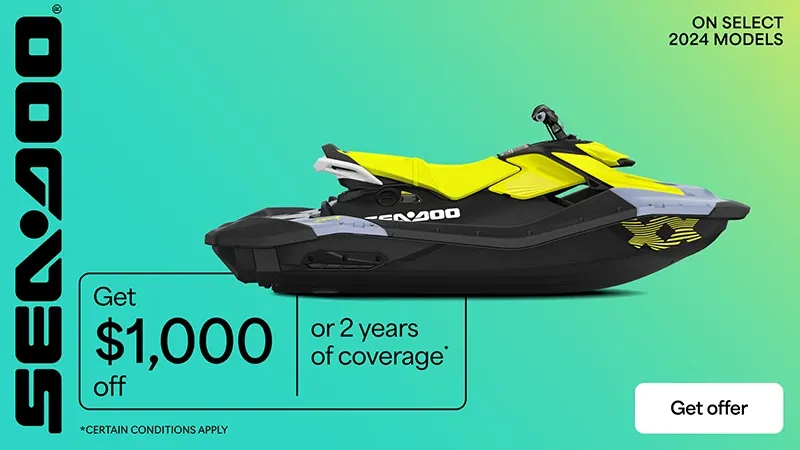 New 2024 Sea-Doo Spark Trixx for 3 iBR Ride Motorsports is located