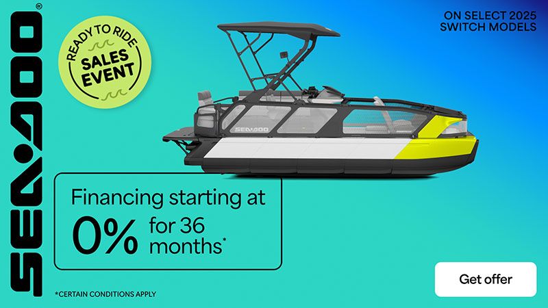 Sea-Doo - Financing starting at 0% for 36 months on select 2025 models