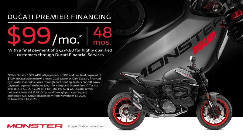 Ducati - Premier Financing