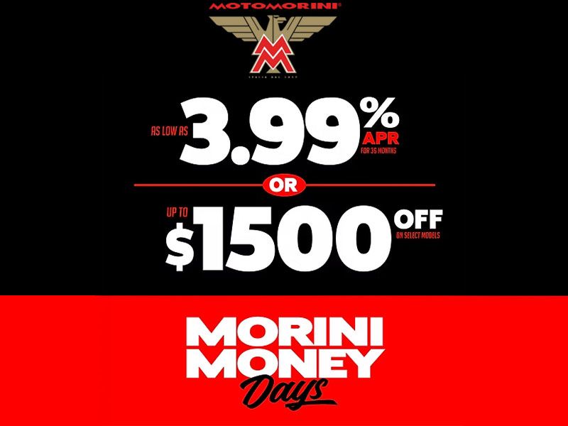 Moto Morini - Morini Money Day's