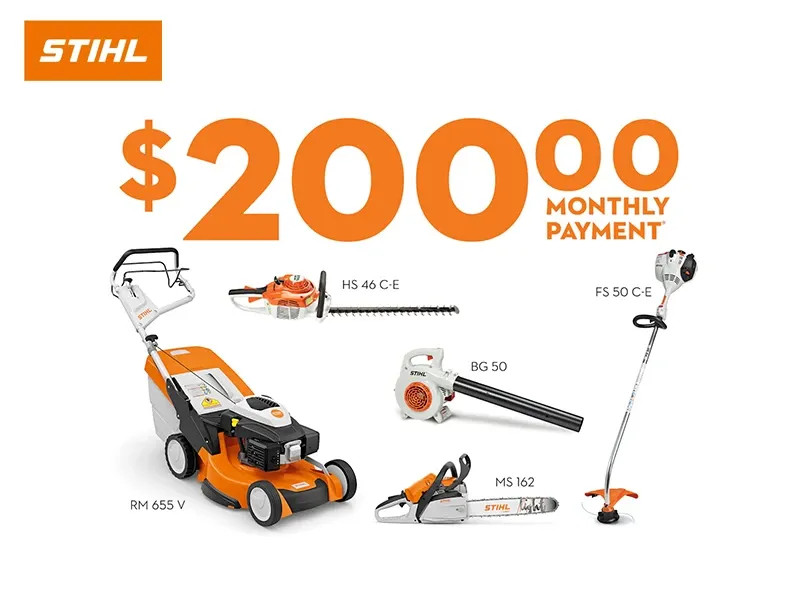 Stihl - Financing Bundle Offer