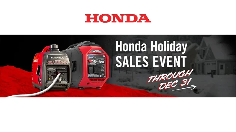 Honda Power Equipment - Honda Holiday Sales Event