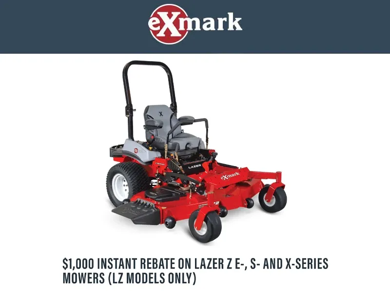 New 2025 Exmark Lazer Z X-Series 52 in. Kawasaki FX801V 25.5 hp