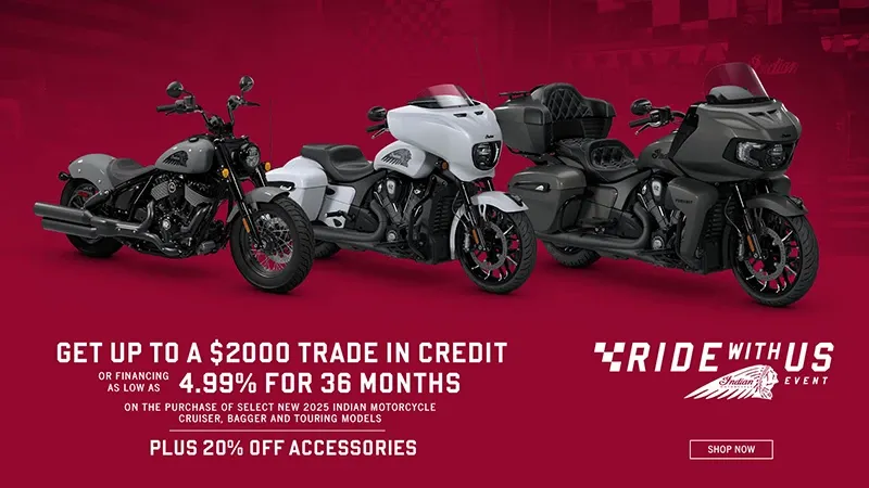 Indian Motorcycle - Get Up To A $2000 Trade In Credit
