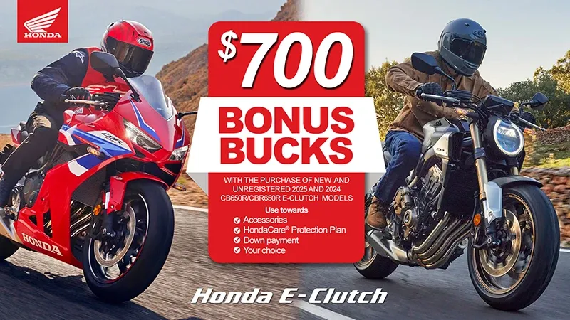 Honda - $700 Bonus Bucks
