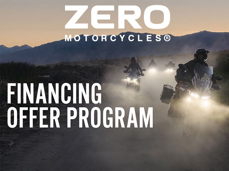 Zero Motorcycles - Financing Offer Program