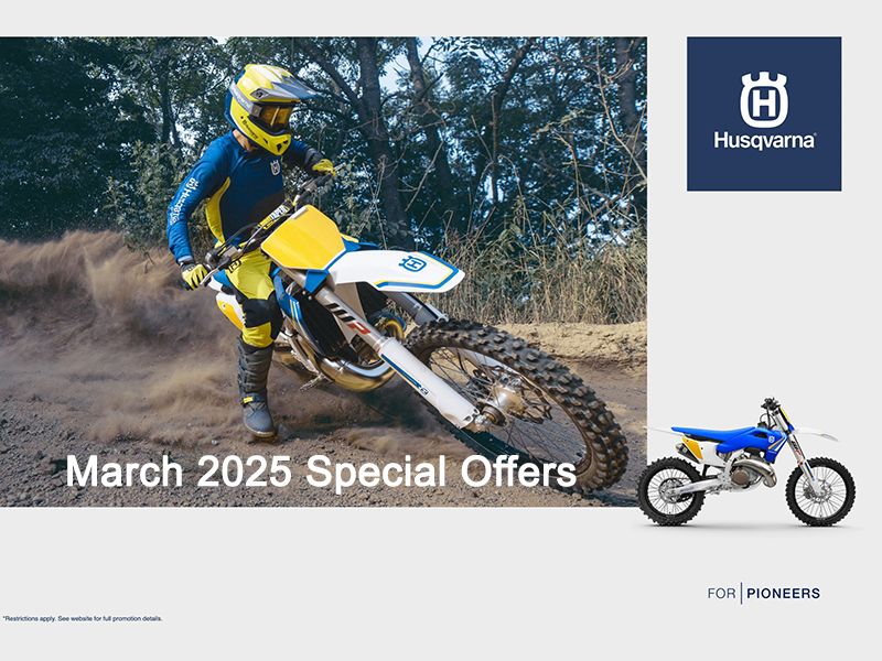 Husqvarna - March 2025 Special Offers