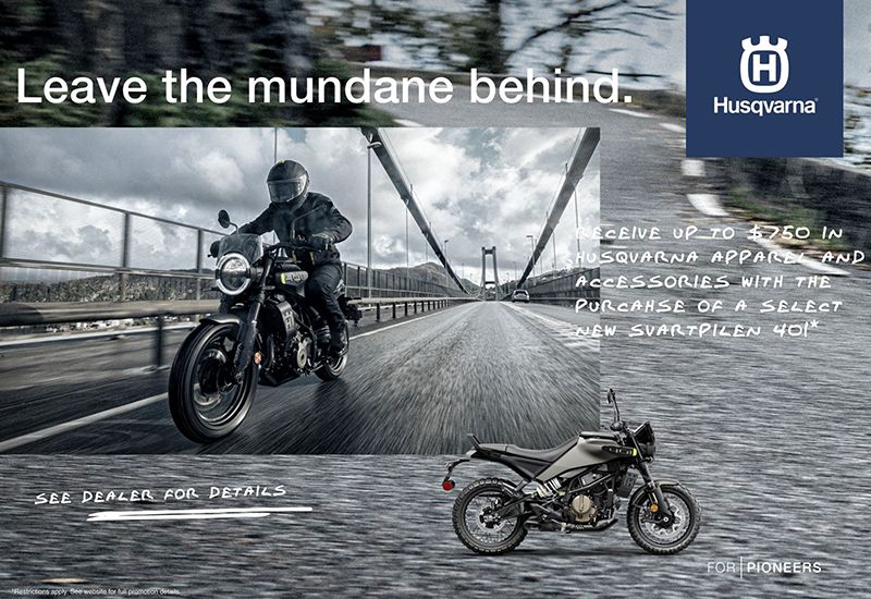 Husqvarna는 KTM에 합류하여 금융 프로모션의 새로운 0 %를 출시했습니다.