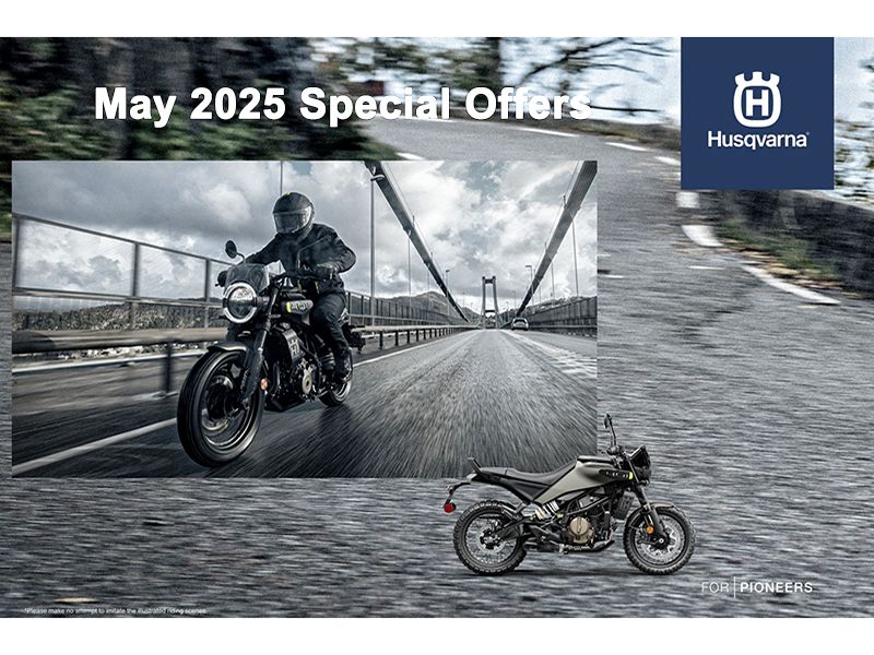 Husqvarna - May 2025 Special Offers
