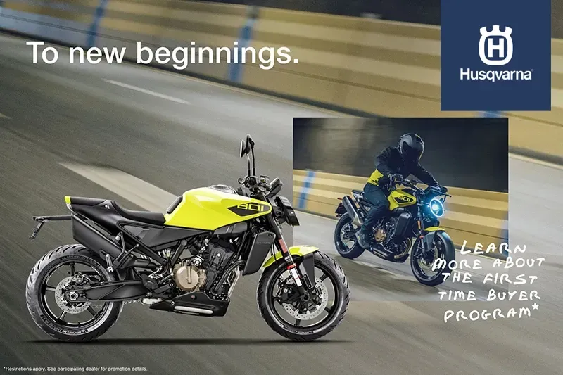 Husqvarna - First Time Buyer Program
