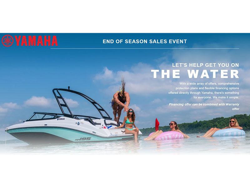End Of Season Sales Event - Boats