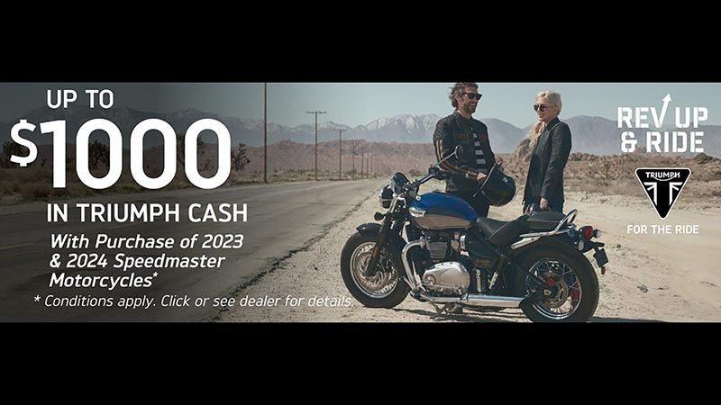 Triumph - Rev Up & Ride Sales Event