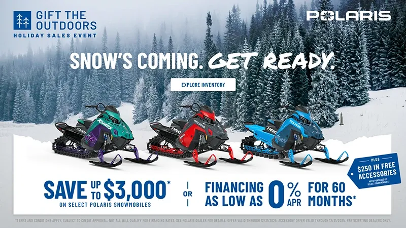 Polaris - Snow's Coming. Get Ready