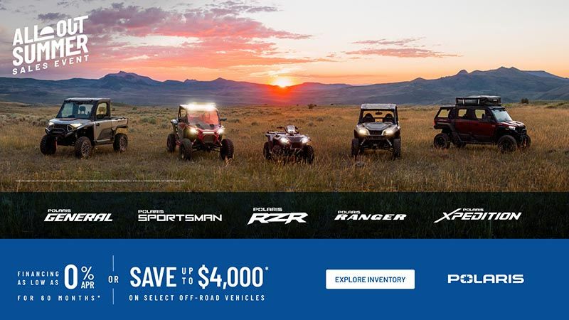 Polaris - All Out Summer Sales Event - Financing As Low As 0%
