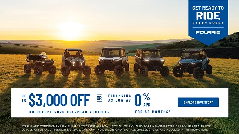 Polaris - Get Ready To Ride Sales Event
